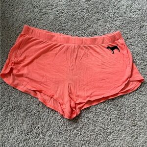 PINK Victoria's Secret Coral Sleep Shorts